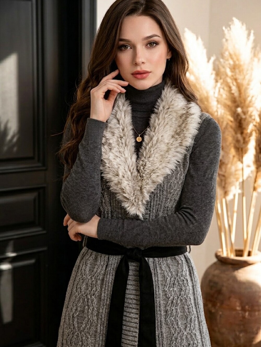 ARDEN B Sleeveless Duster